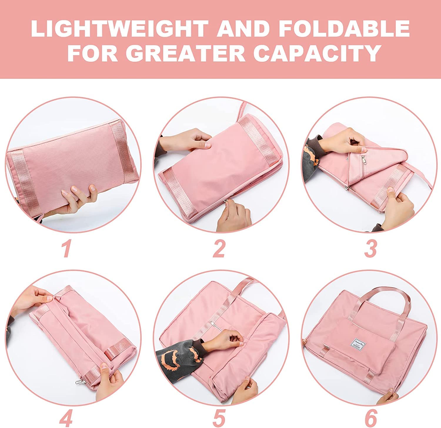 Bag Duffle Bags Waterproof for Travel Women Luggage Bags for Travelling Large Capacity Folding Bag Lightweight Weekender Shoulder Bag with Dry & Wet Pocket Tote Handbag Multicolour Bag Duffle Bags Waterproof for Travel Women Luggage Bags for Travelling Large Capacity Folding Bag Lightweight Weekender Shoulder Bag with Dry & Wet Pocket Tote Handbag Multicolour